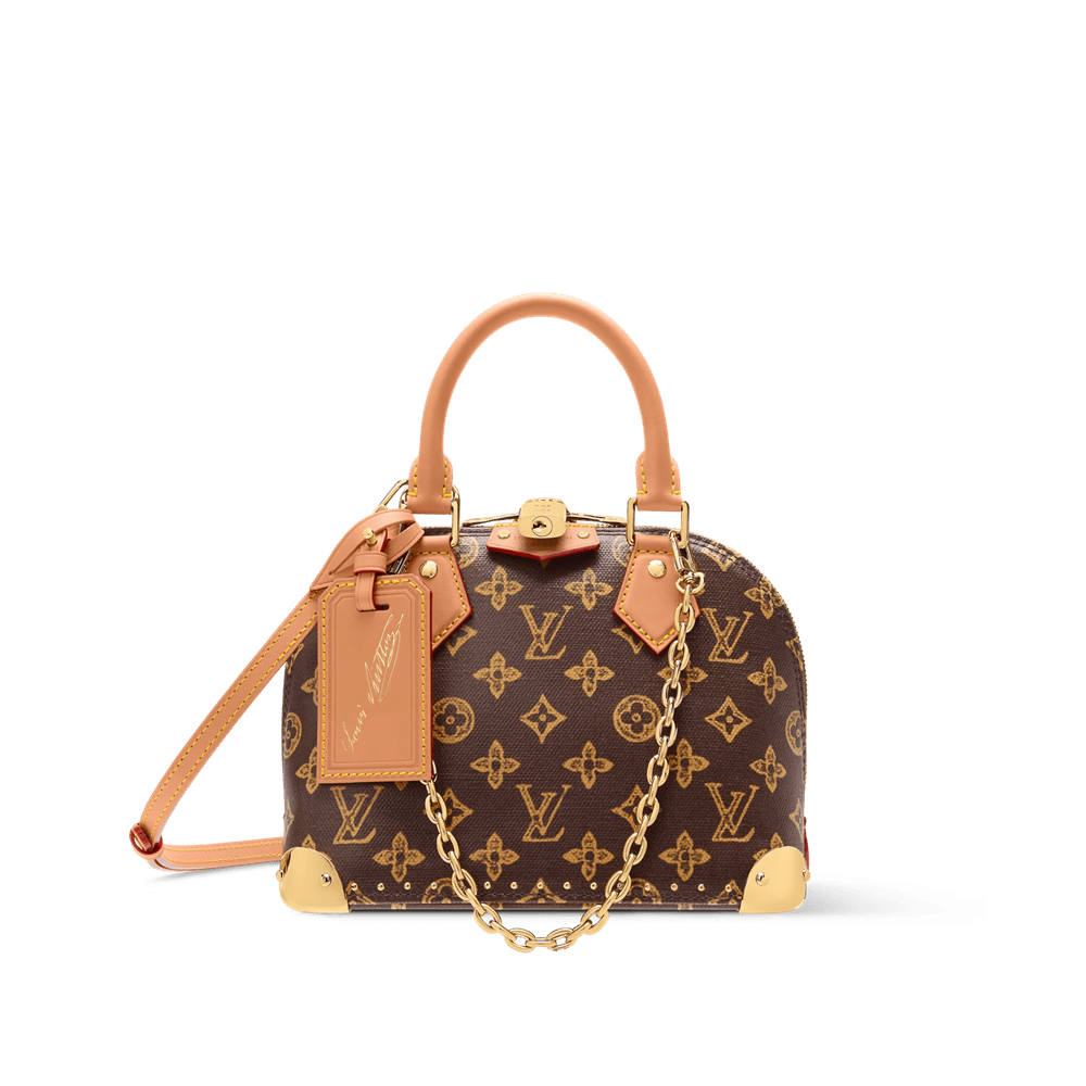Louis Vuitton Alma Trunk BB Black Calfskin
