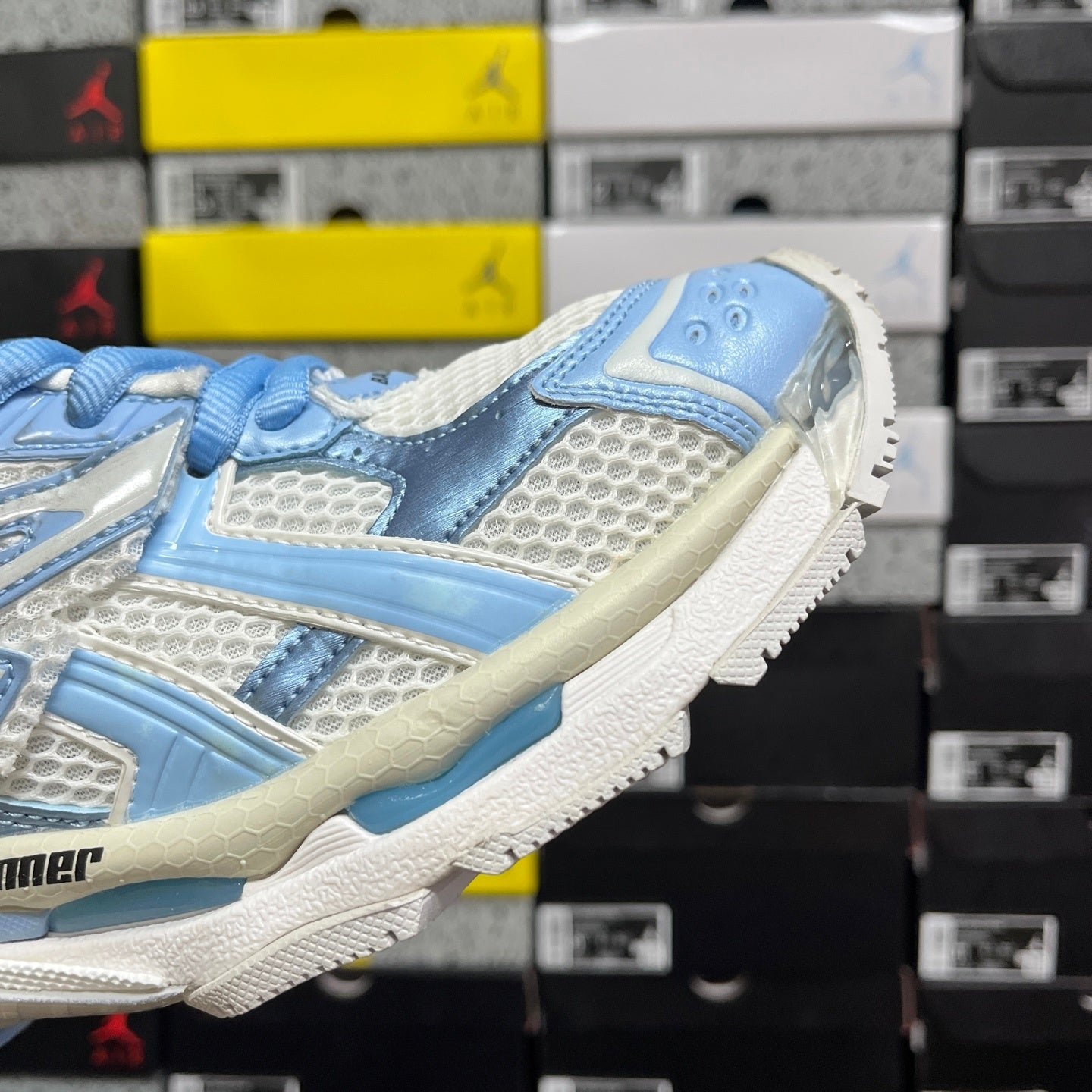 Balenciaga Runner 7.0 White Blue - Image 3