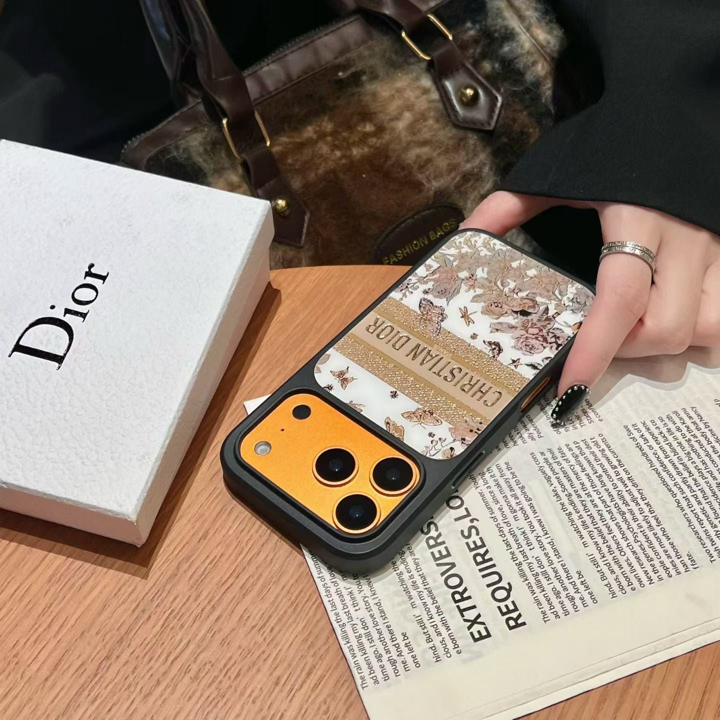 Alternative view of Luxury Brand Phone Case For iPhone 12-17
