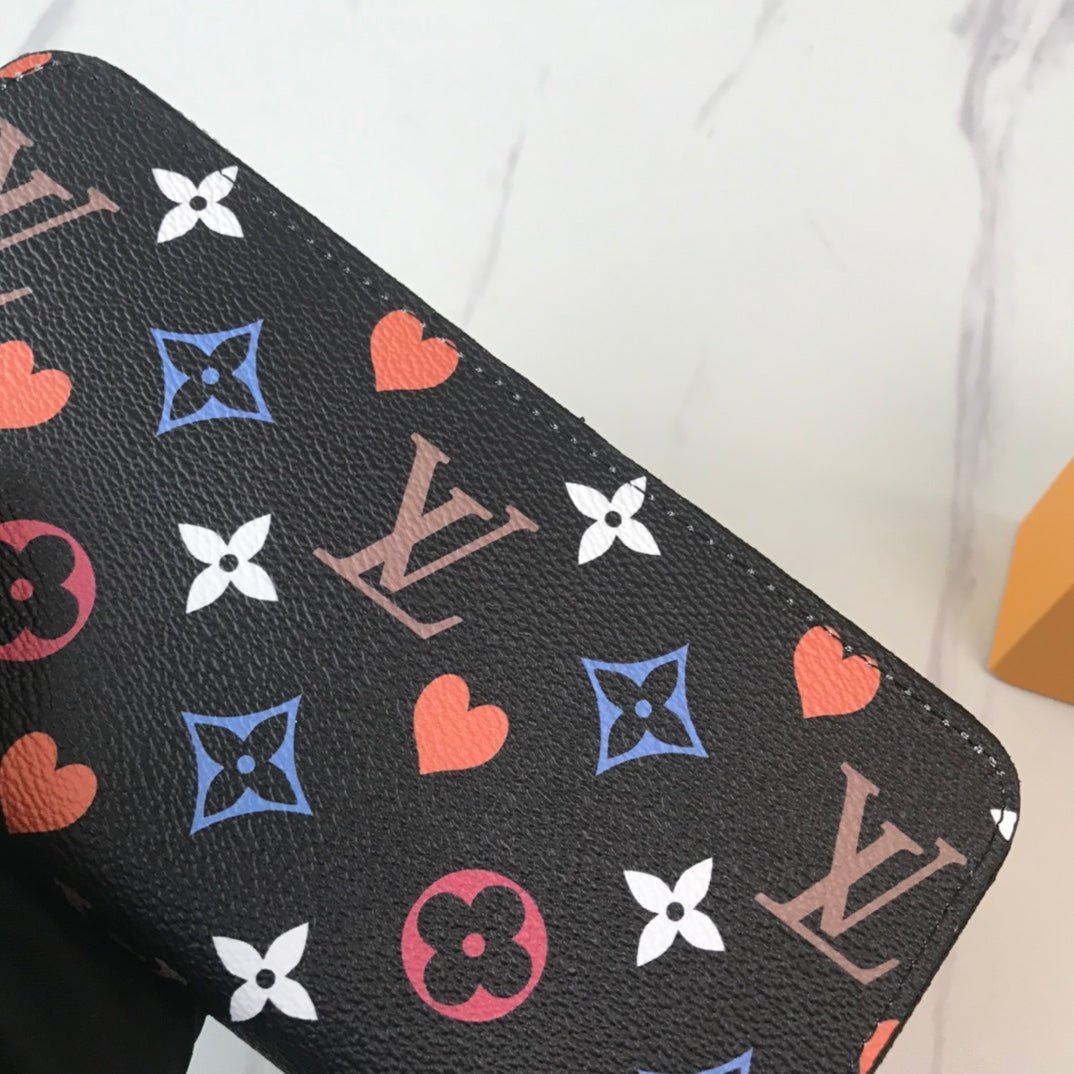 Alternative view of LOUIS VUITTON ZIPPY AROUND WALLET BLACK M80323