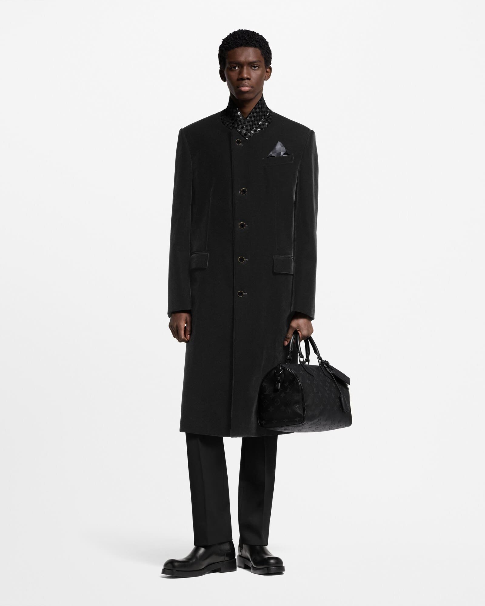 Louis Vuitton Speedy P9 30 Black Cowhide - Image 4