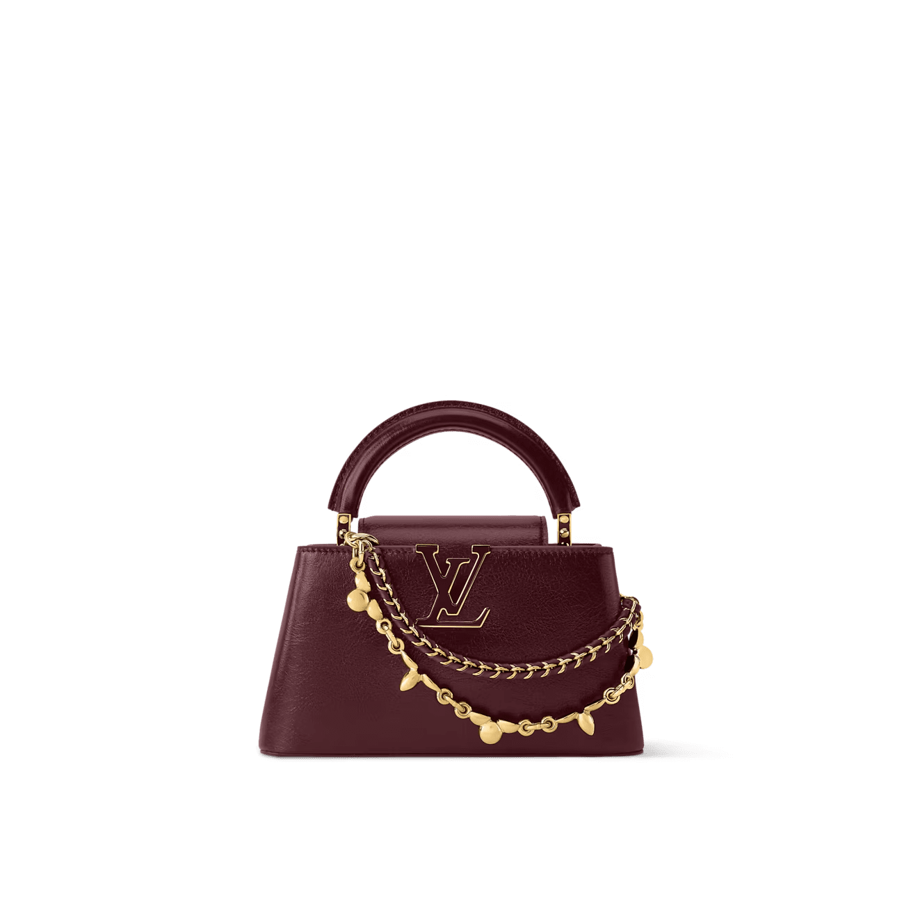 Louis Vuitton Capucines EW Mini Cowhide