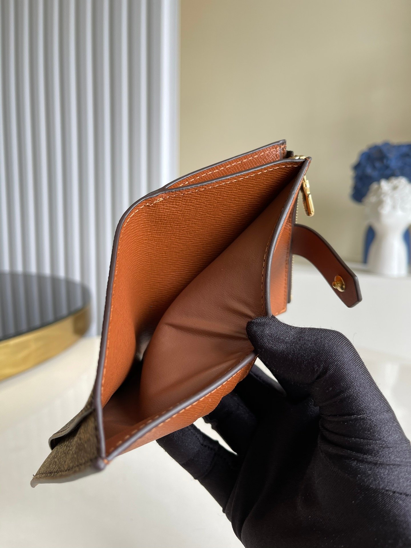 LV Canvas Compact Wallet - Image 3