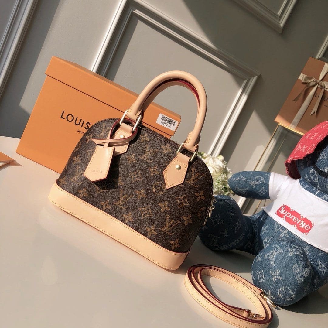Alternative view of Louis Vuitton Alma BB Natural Monogram