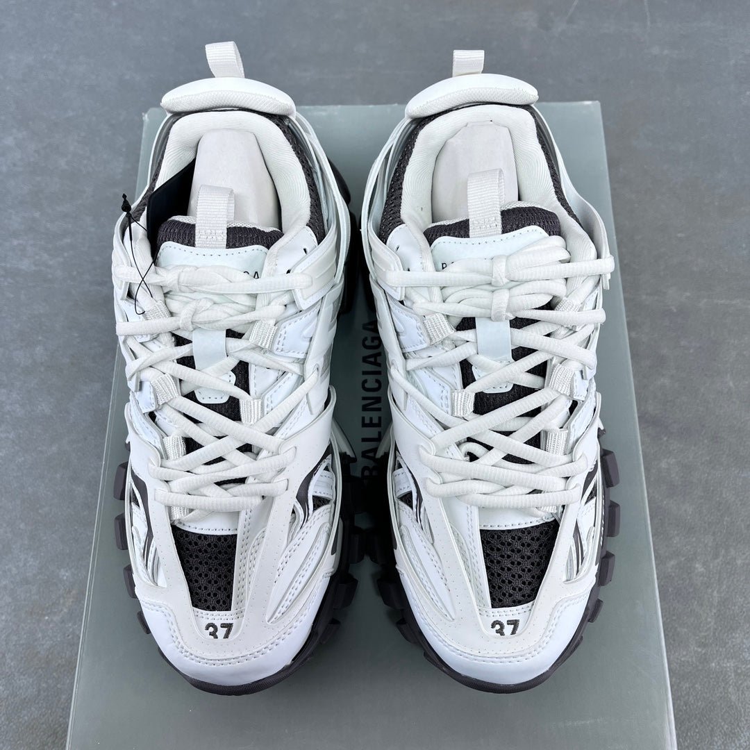 Alternative view of Balenciaga Track 3.0 - (WHITE/BROWN)