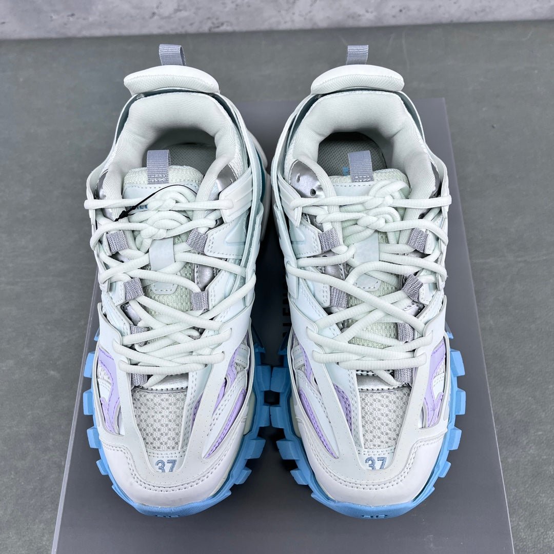Alternative view of Balenciaga Track 3.0 - (WHITE/PINK/BLUE)