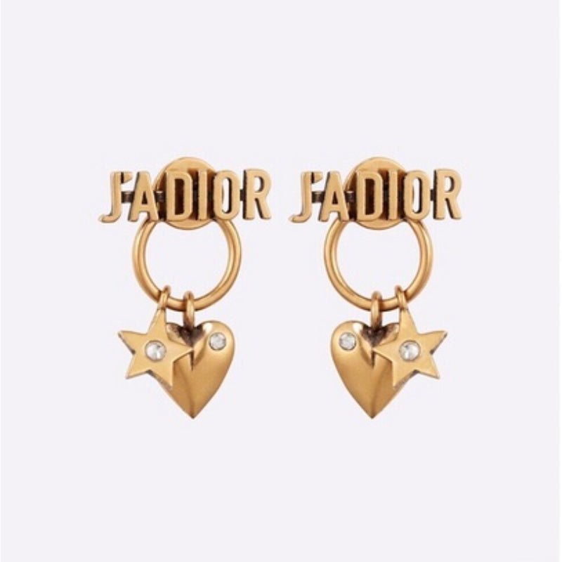 Dior J'ADIOR Star Heart Earrings