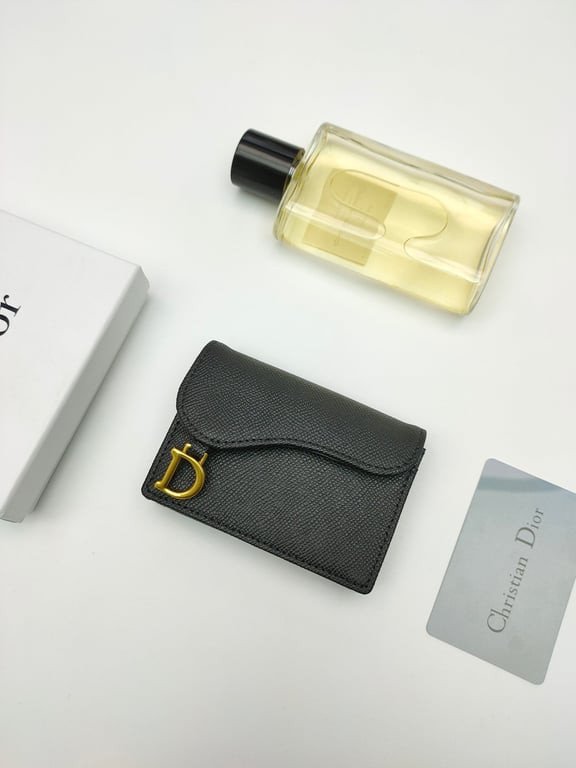 Dior Saddle Leather Card Holder - Image 3