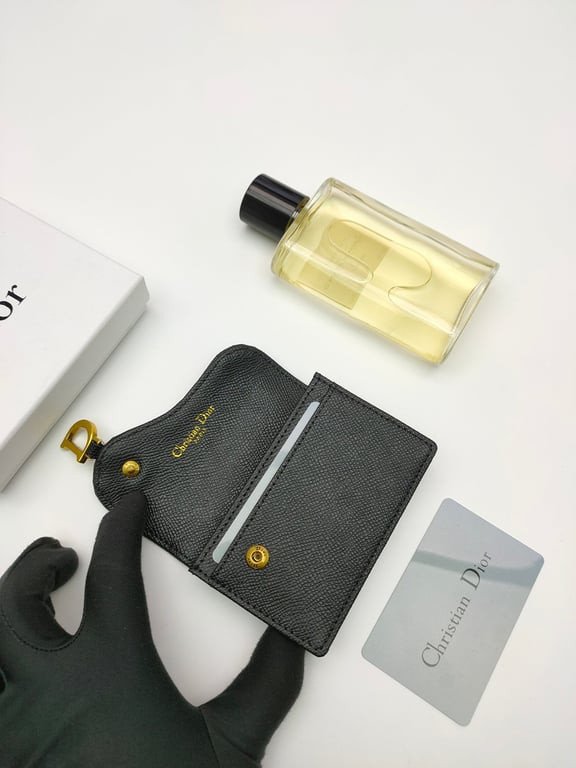 Dior Saddle Leather Card Holder - Image 7