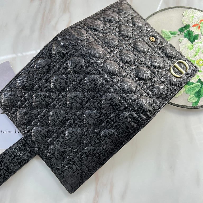 Dior Cannage Leather Wallet - Image 10