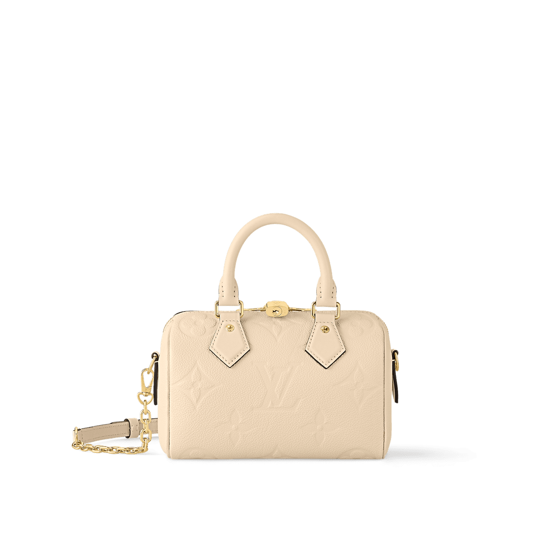 Louis Vuitton Speedy 20 Cream Empreinte