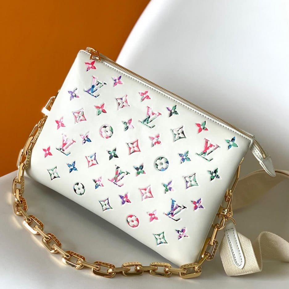 Alternative view of Louis Vuitton Coussin PM White Multicolor