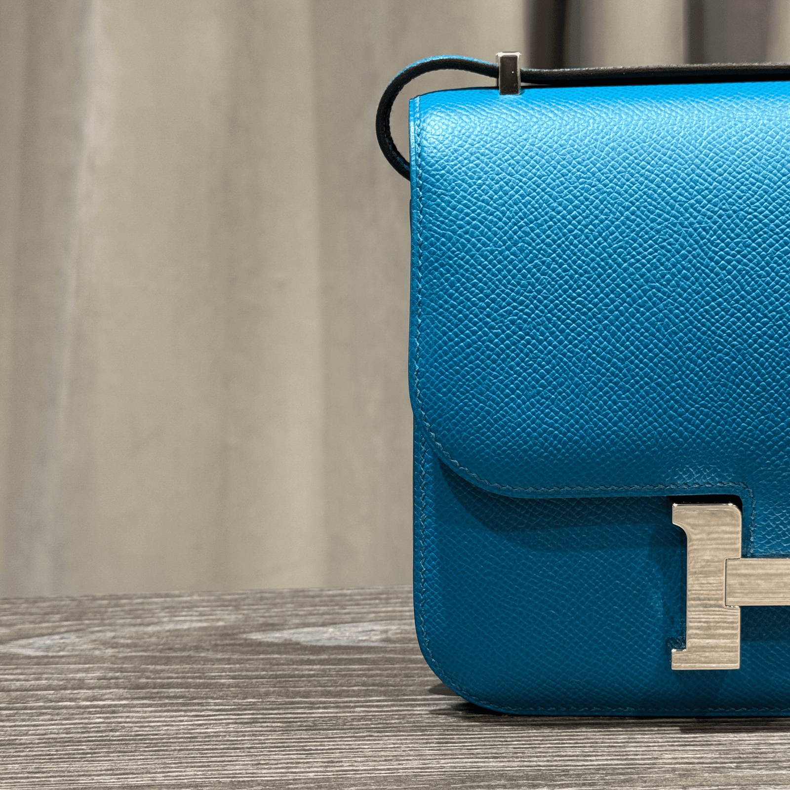 Hermès Constance18 Epsom Bleu Izmir PHW - Image 7