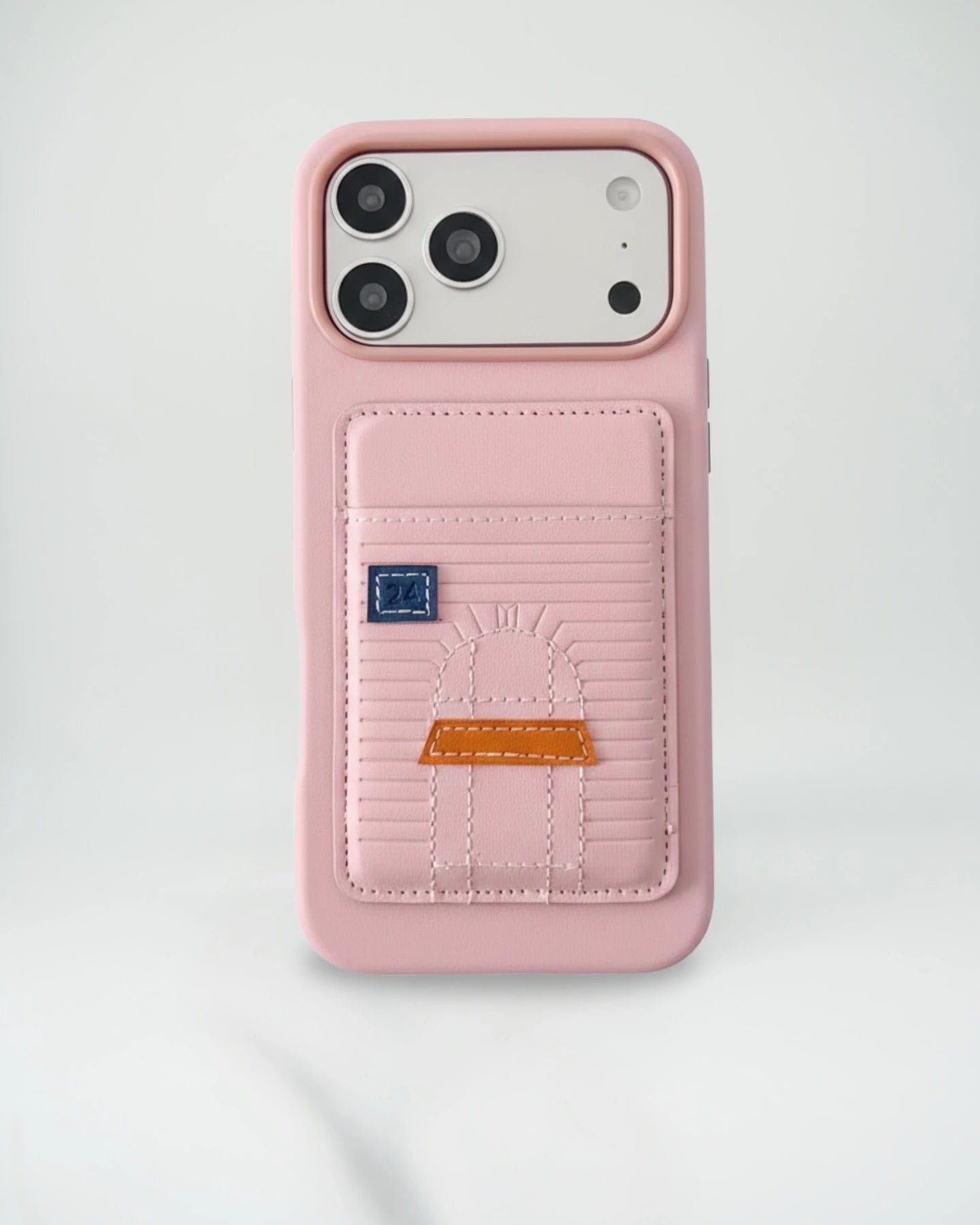 Pink Herm??s iPhone 17 Pro Max Case with Card Slot ?C Luxury Leather Hermes Phone Case