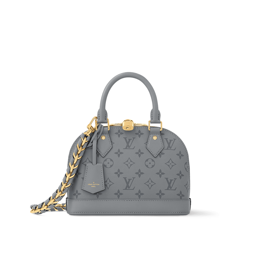 Louis Vuitton Alma BB Gray Monogram Ink