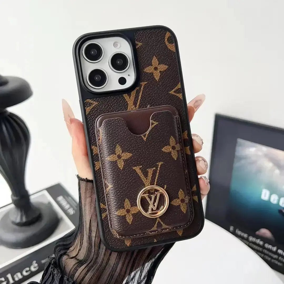 LV Damier Ebene Card Holder Phone Case - Image 3