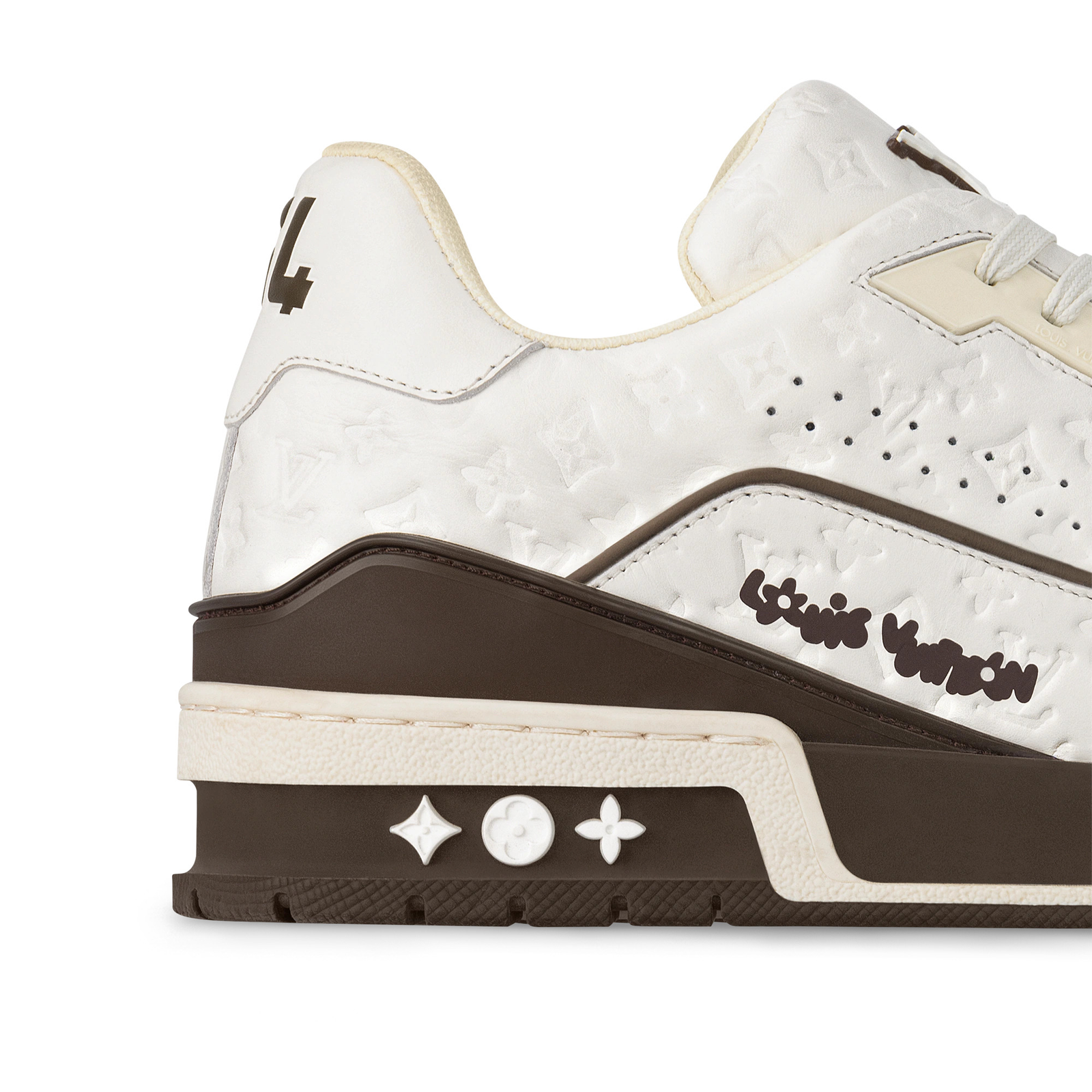 Alternative view of Louis Vuitton LV Trainer Sneaker 'Tyler the Creator White Mocha'