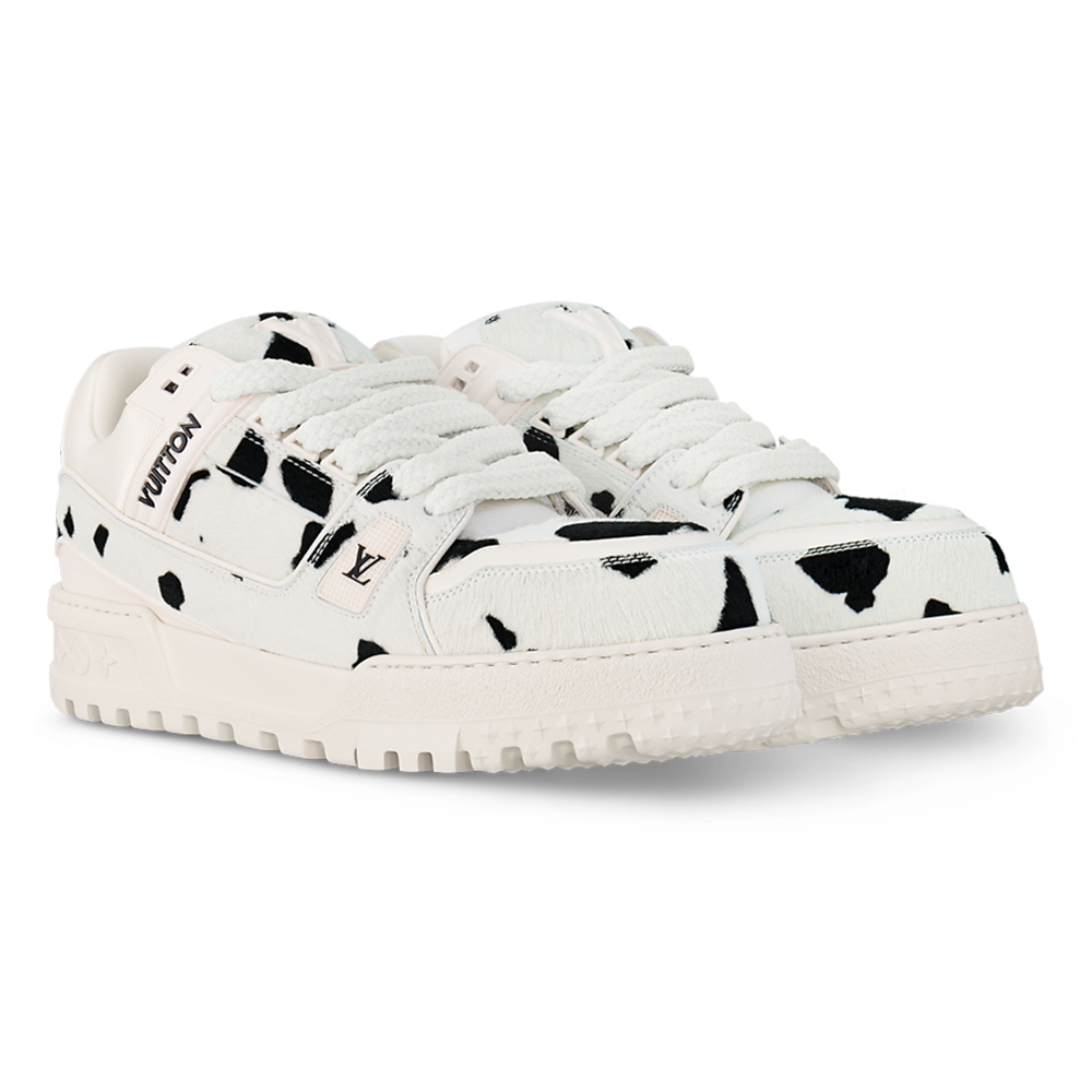 Alternative view of LV Trainer Maxi White Black Animal Print