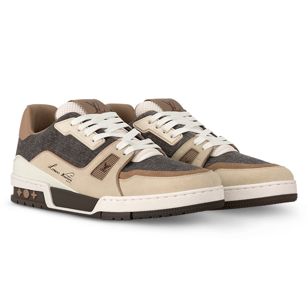 Alternative view of LV Trainer Outdoor Sneaker Brown