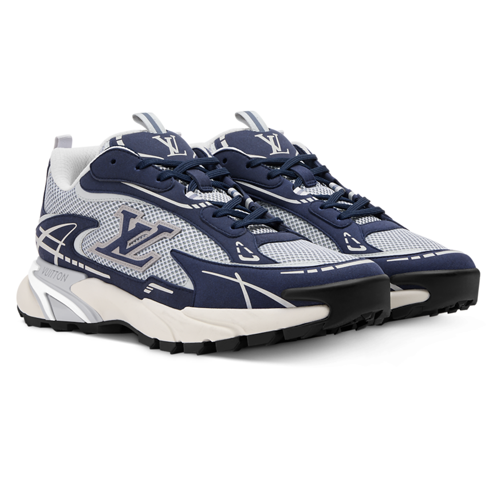Alternative view of LV Tatic Runner Sneaker Blue