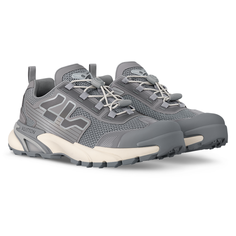 Alternative view of LV Tatic Runner Sneaker Gray