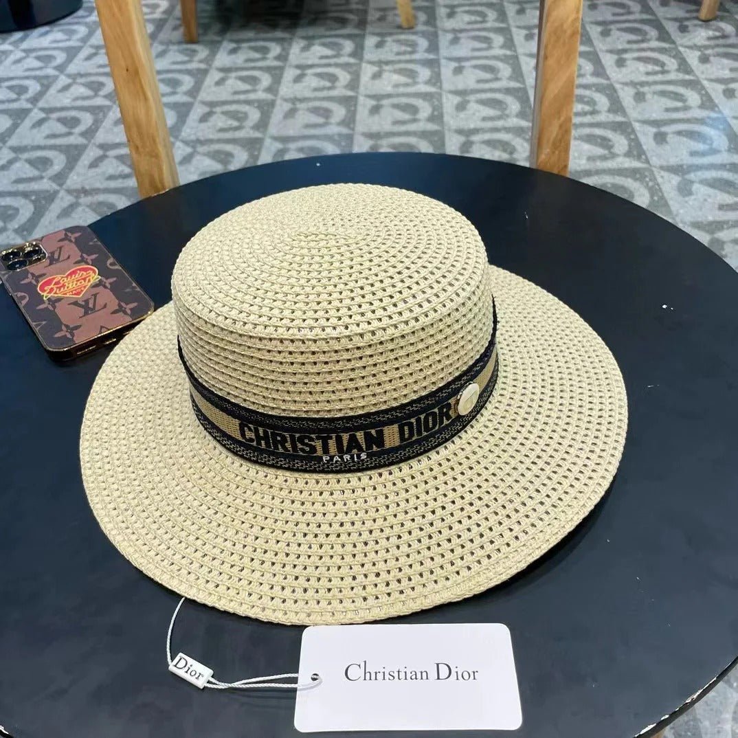 Alternative view of Dior Logo Straw Hat 219084