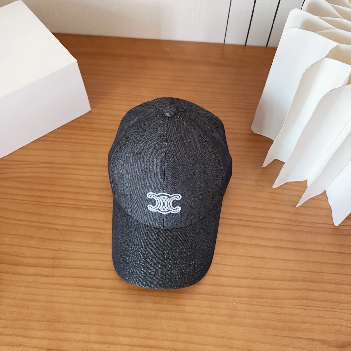 Celine Triomphe Multi-Tone Cotton Cap - Image 7
