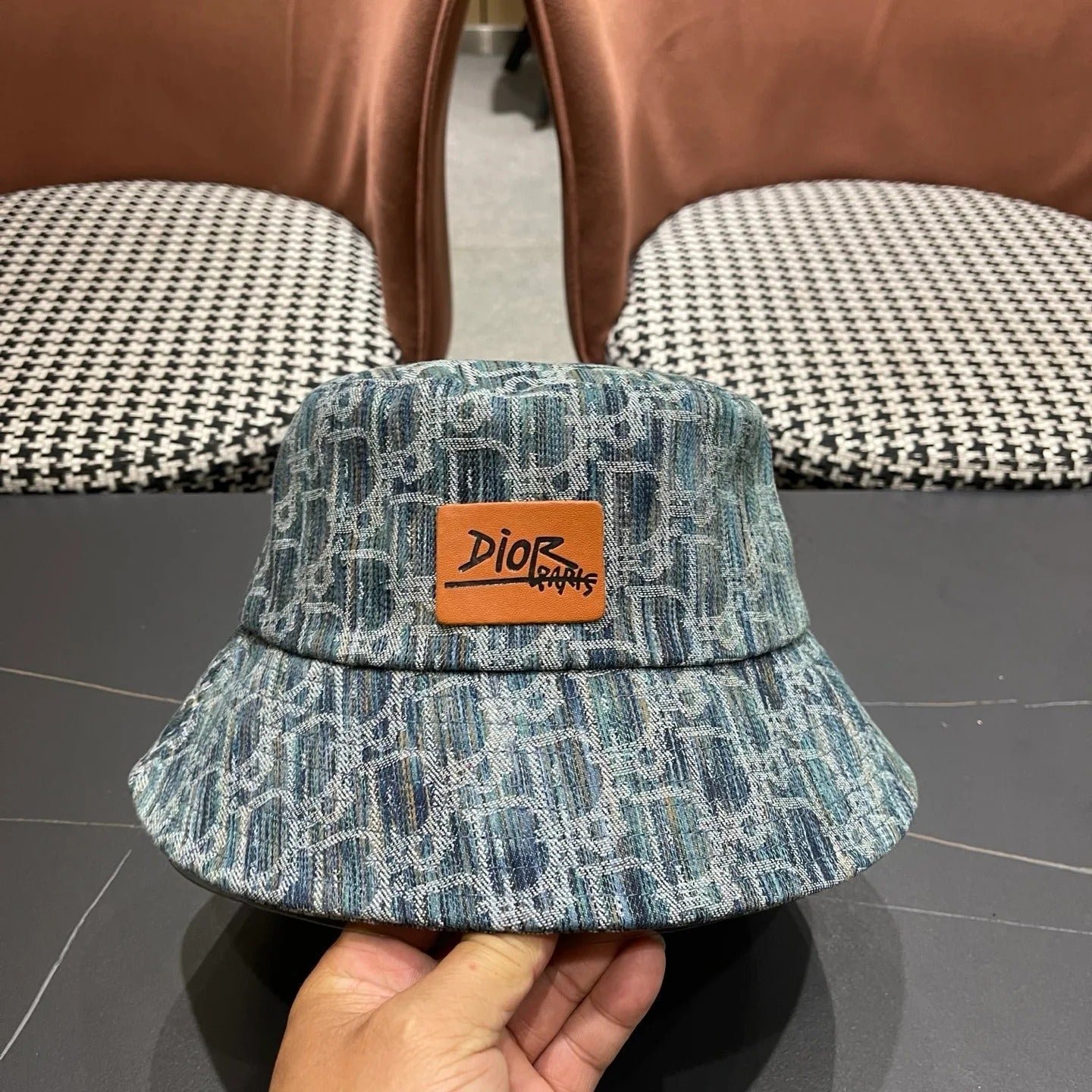 Alternative view of Dior Monogram Bucket Hat 195986