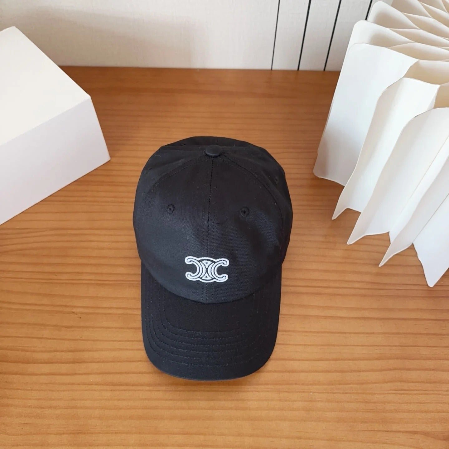 Celine Triomphe Multi-Tone Cotton Cap - Image 3