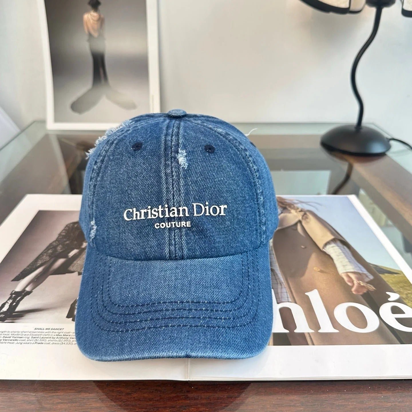 Alternative view of Dior Denim Baseball Cap 239121