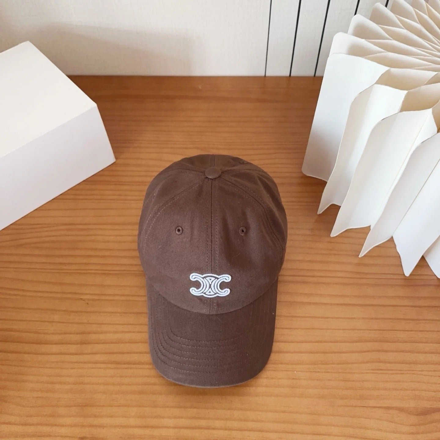 Celine Triomphe Multi-Tone Cotton Cap - Image 5