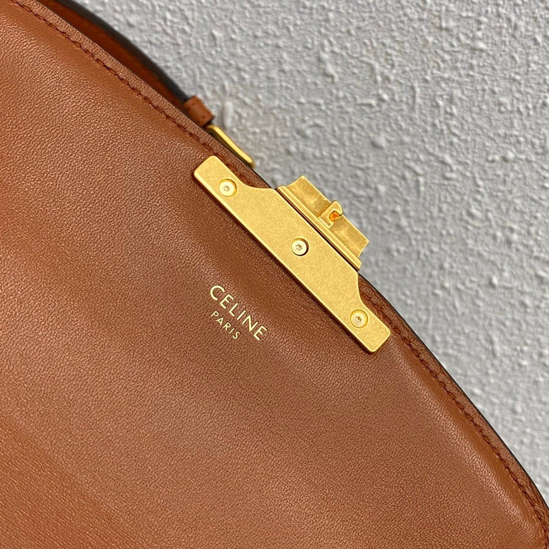 Celine Classique Triomphe 18 Textile Calfskin - Image 6
