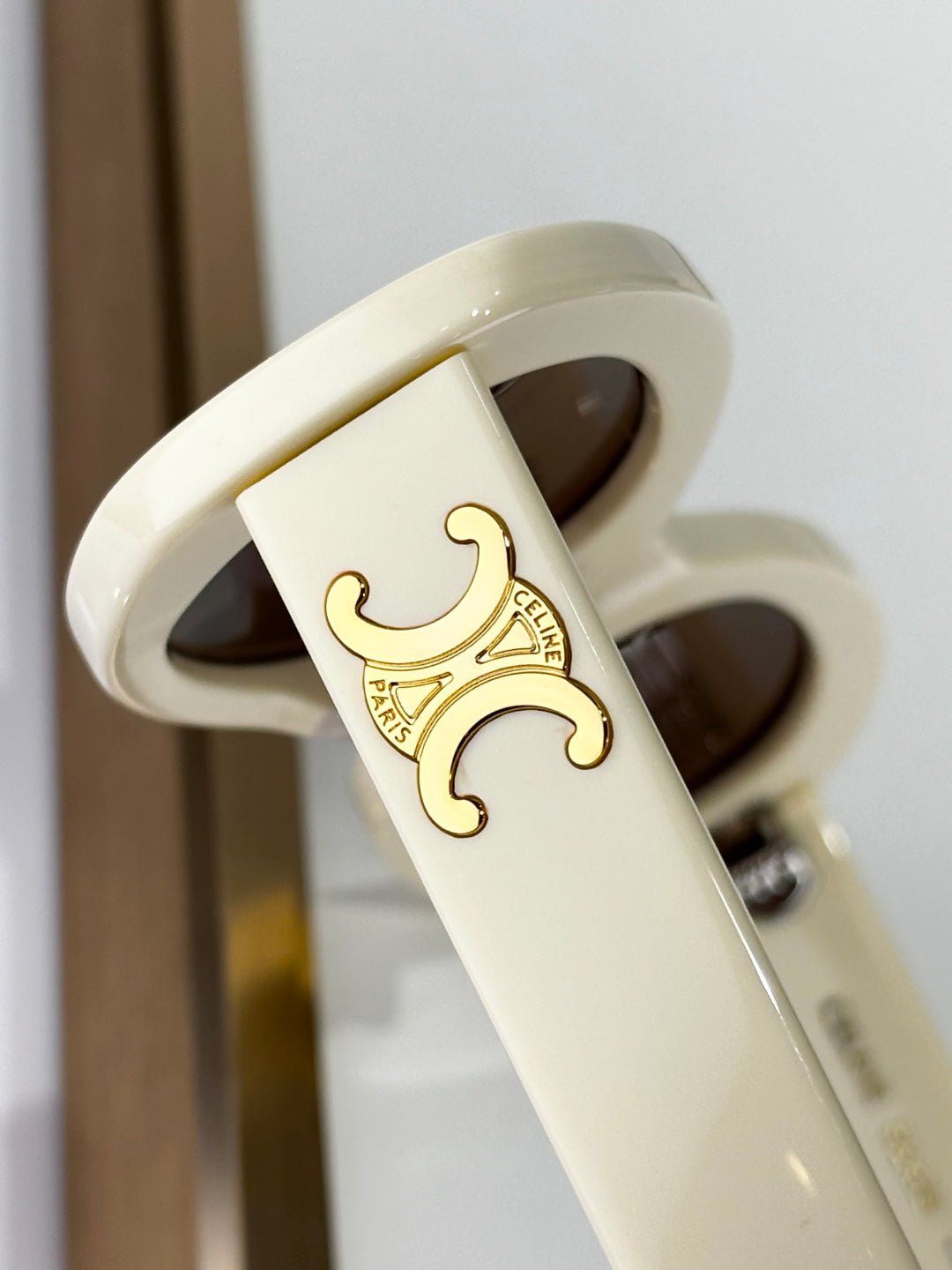 TRIOMPHE SUNGLASSES 40194U IN IVORY ACETATE - Image 7