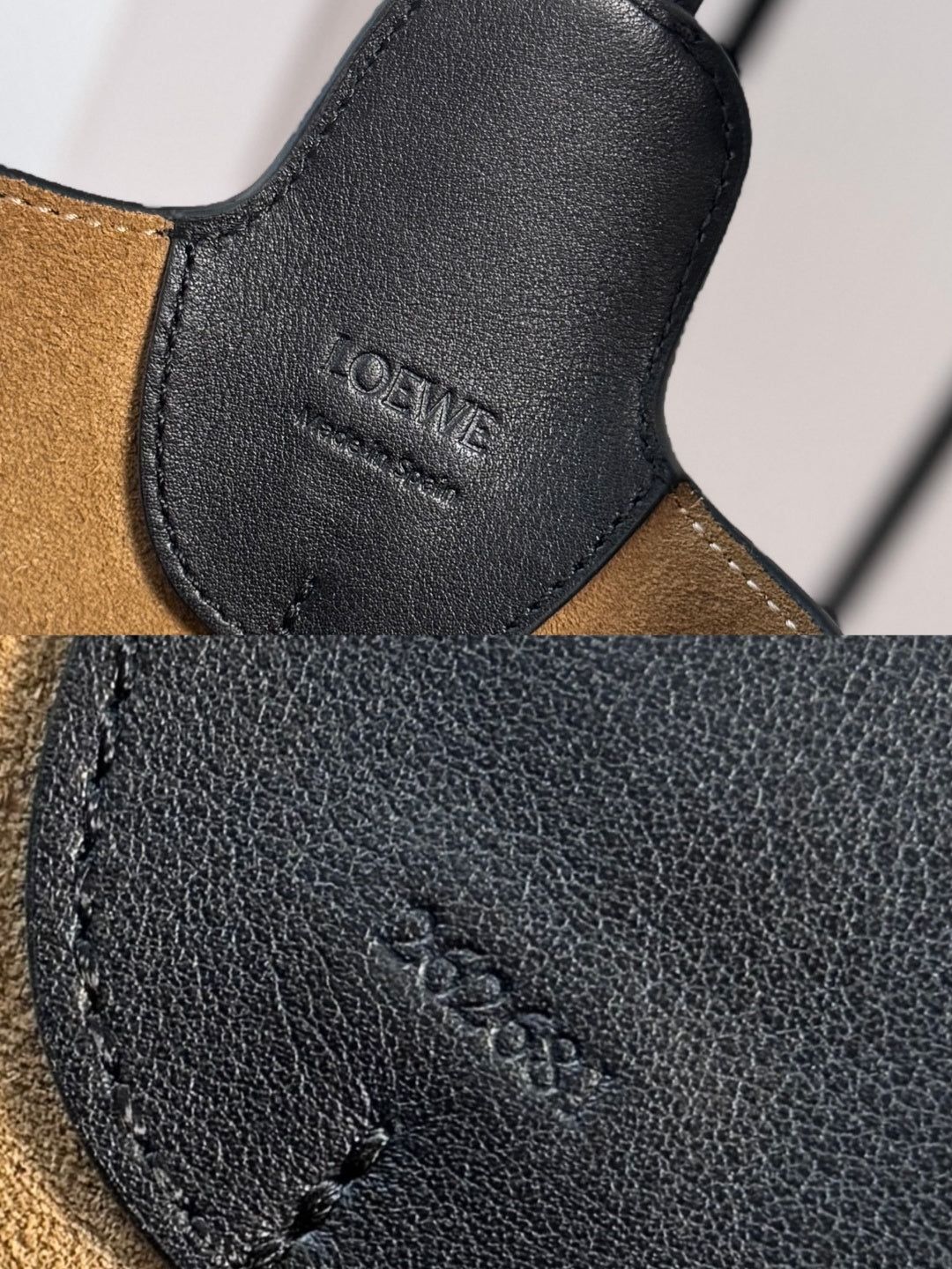 Loewe Medium Bilbao Bucket Black Smooth Calfskin 289316 - Image 5