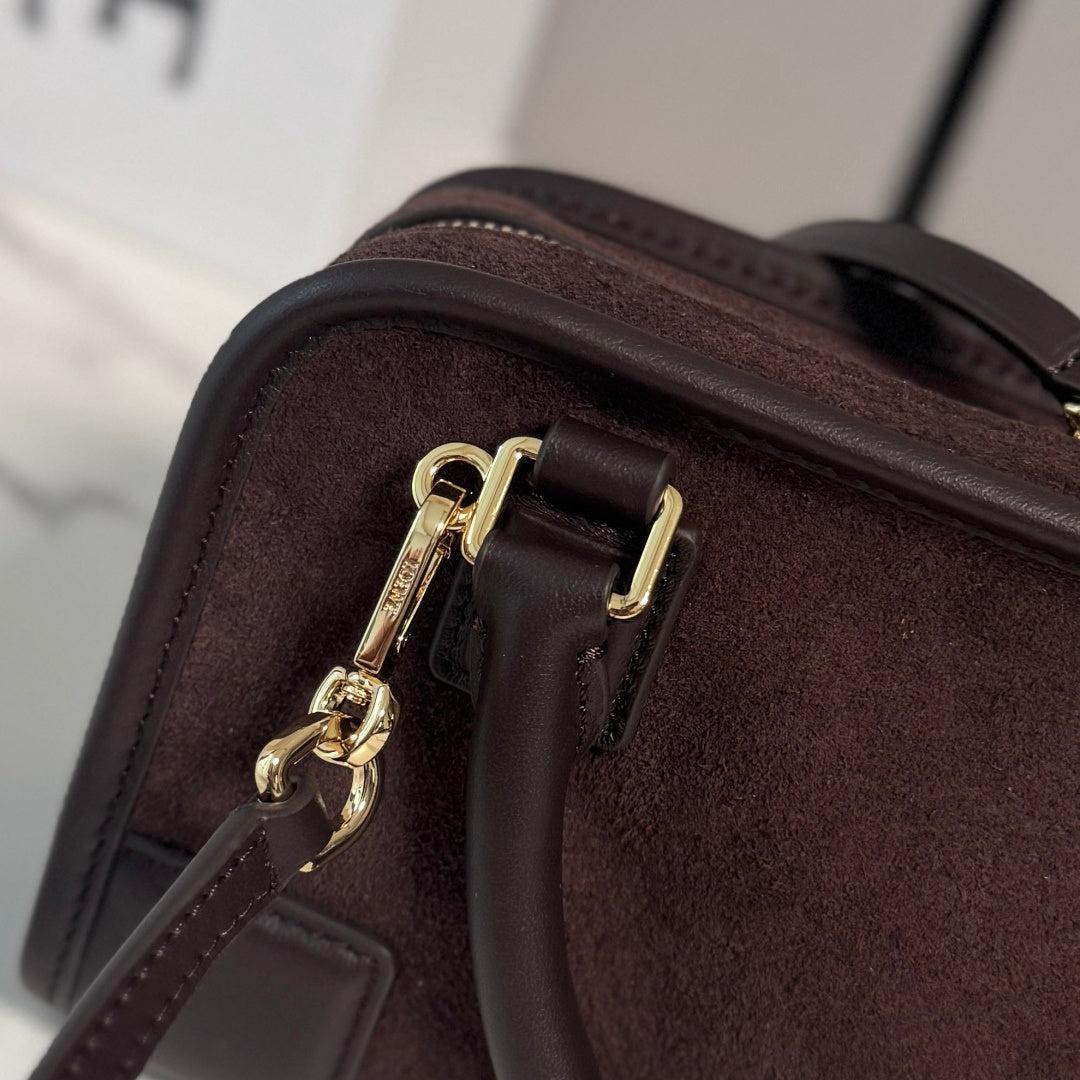 Loewe 2026 Amazona 180 Bag 20cm Brown Soft Calfskin 289375 - Image 3
