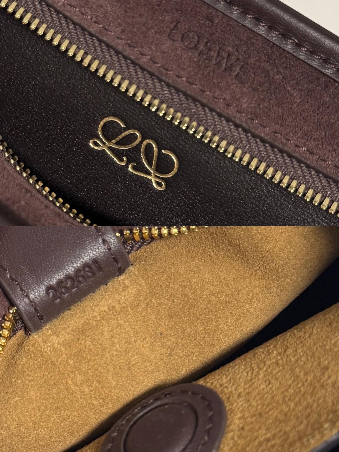 Loewe 2026 Amazona 180 Bag 20cm Brown Soft Calfskin 289375 - Image 9