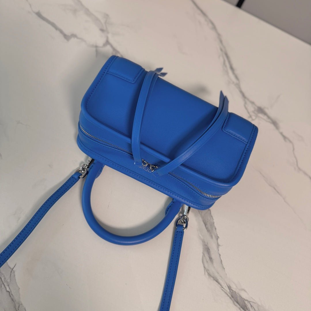 Alternative view of Loewe 2026 Amazona 180 Bag 20cm Blue Soft Calfskin 289399