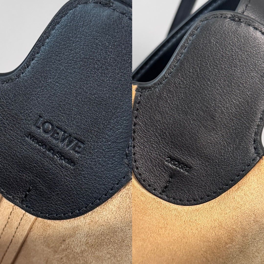 Loewe Large Bilbao Bucket Black Smooth Calfskin 289322 - Image 6