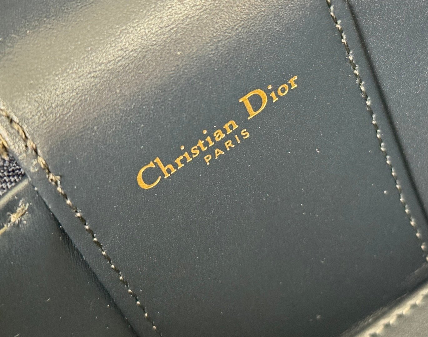Dior 30 Montaigne Vanity Series Blue Jacquard Canvas - Image 4