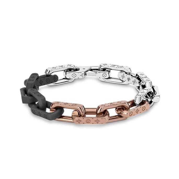 LV Tri-Tone Chain Bracelet