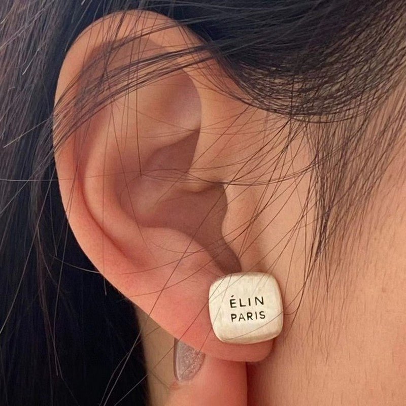 18K Celine White Gold Earrings - Image 3