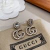 Gucci GG Crystal Drop Earrings