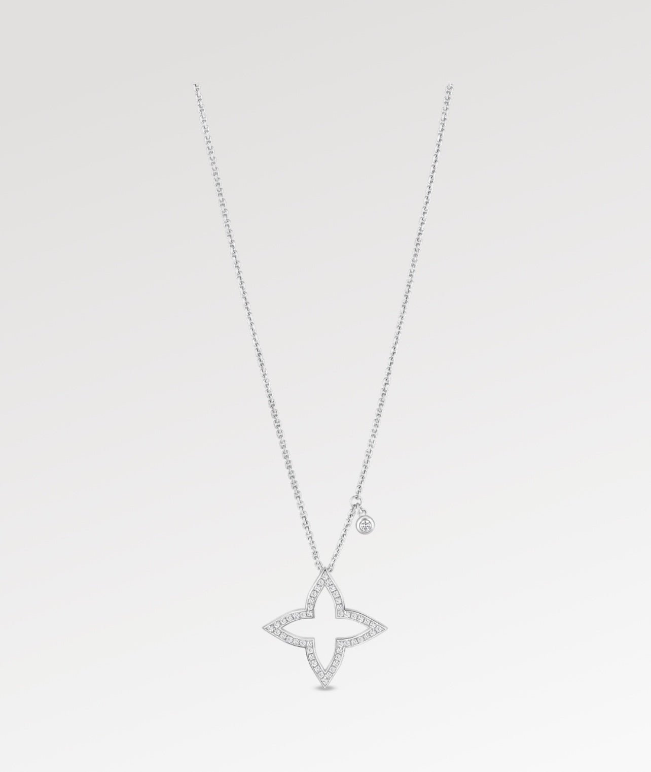 LV Diamond Flower Necklace
