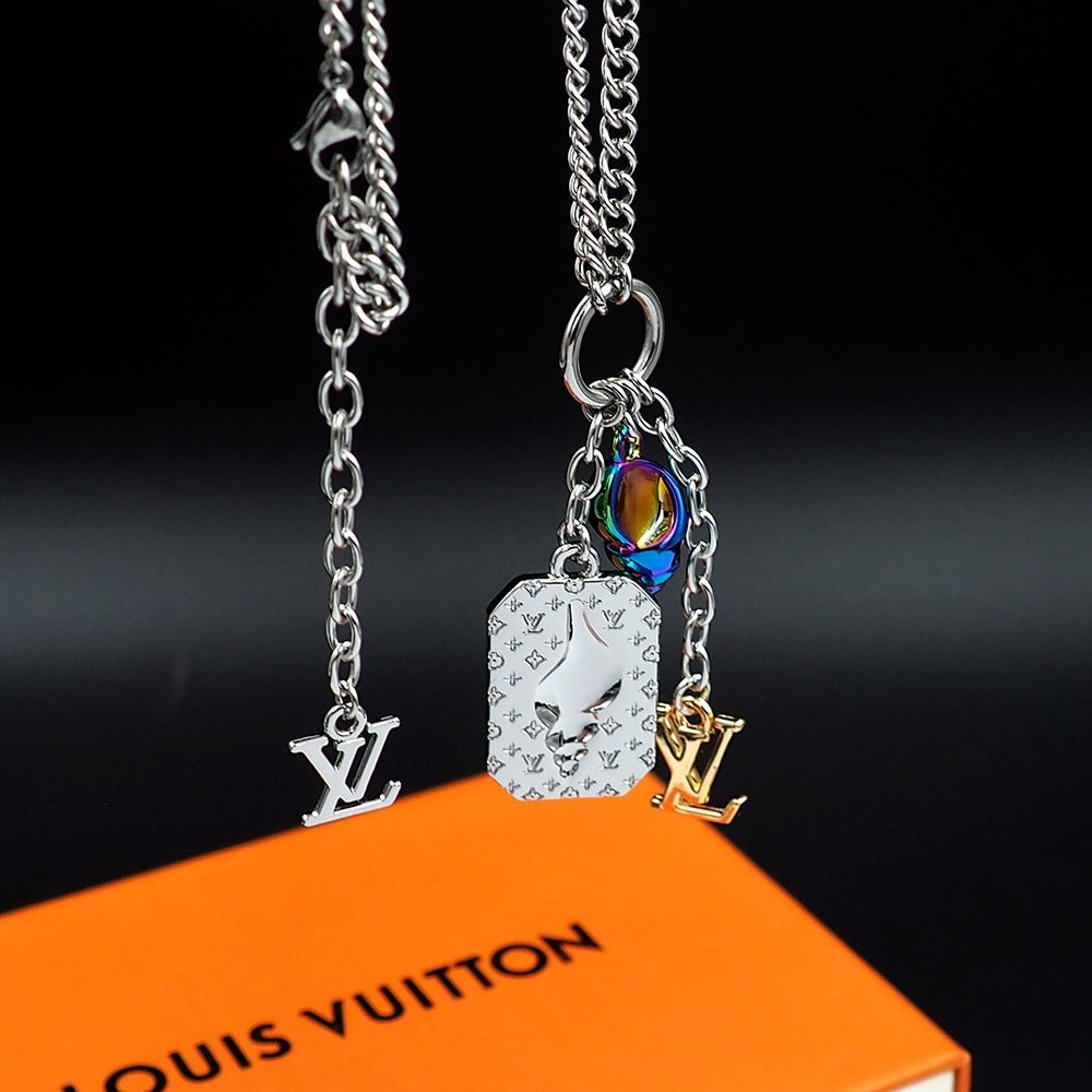 LV Marine Charm Necklace - Image 4