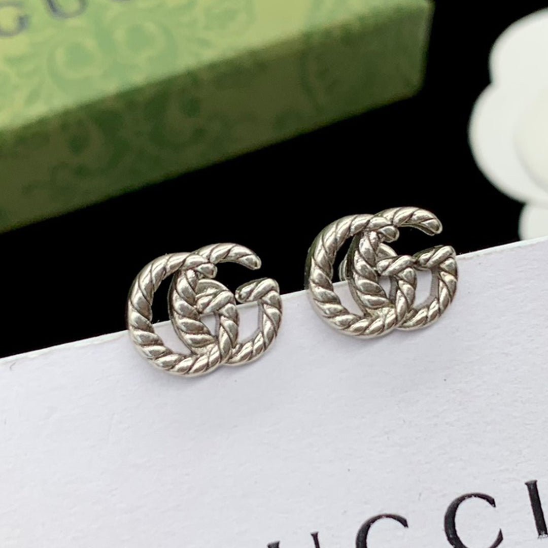 Alternative view of 18K Double Gucci Earrings