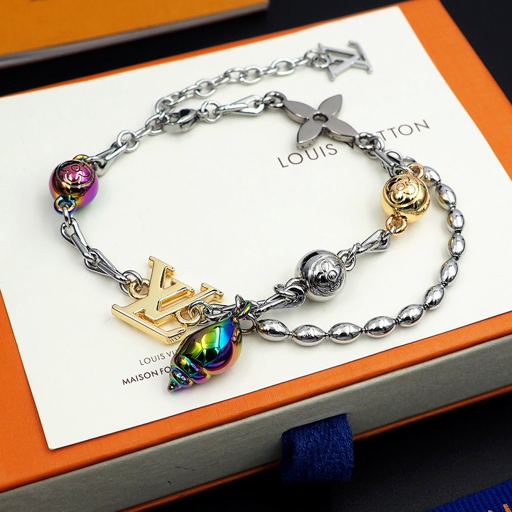 Alternative view of LV Multichain Charm Bracelet