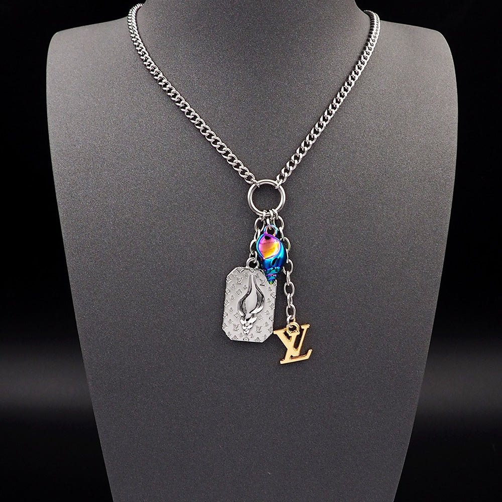 LV Marine Charm Necklace - Image 3