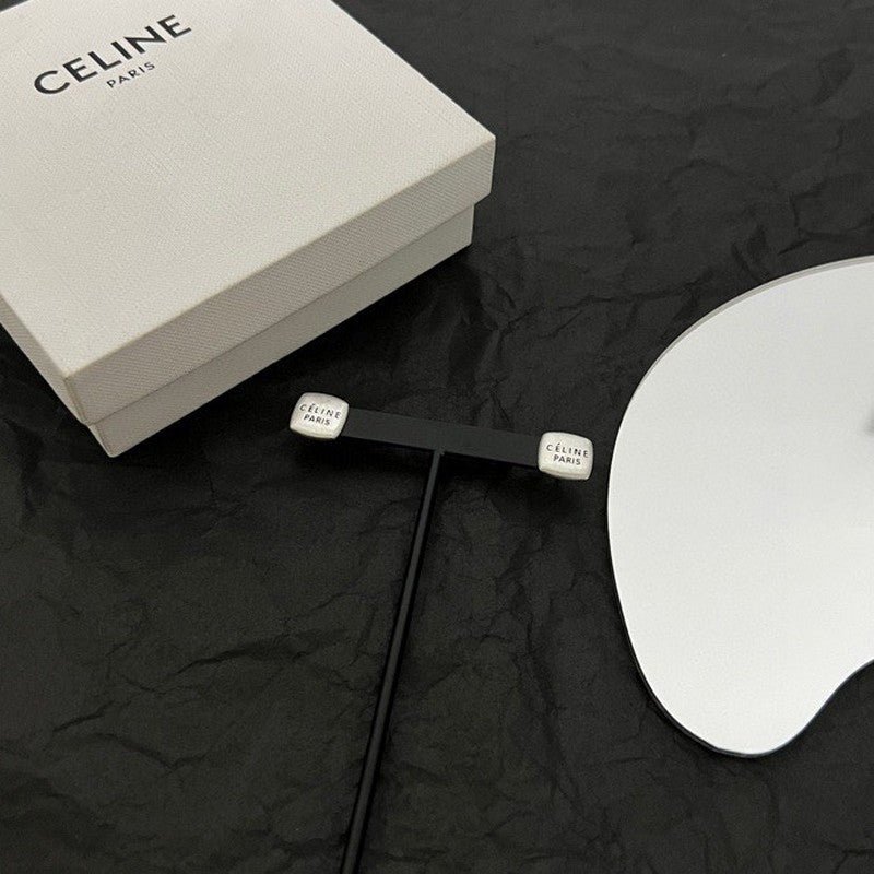 18K Celine White Gold Earrings - Image 6