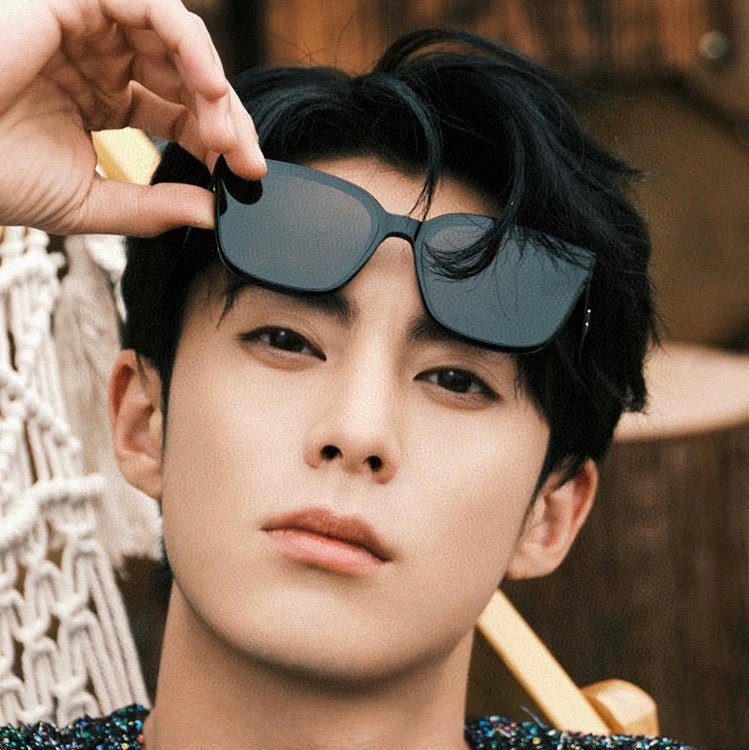 Gucci Dark Brown Square Acetate Sunglasses - Image 8