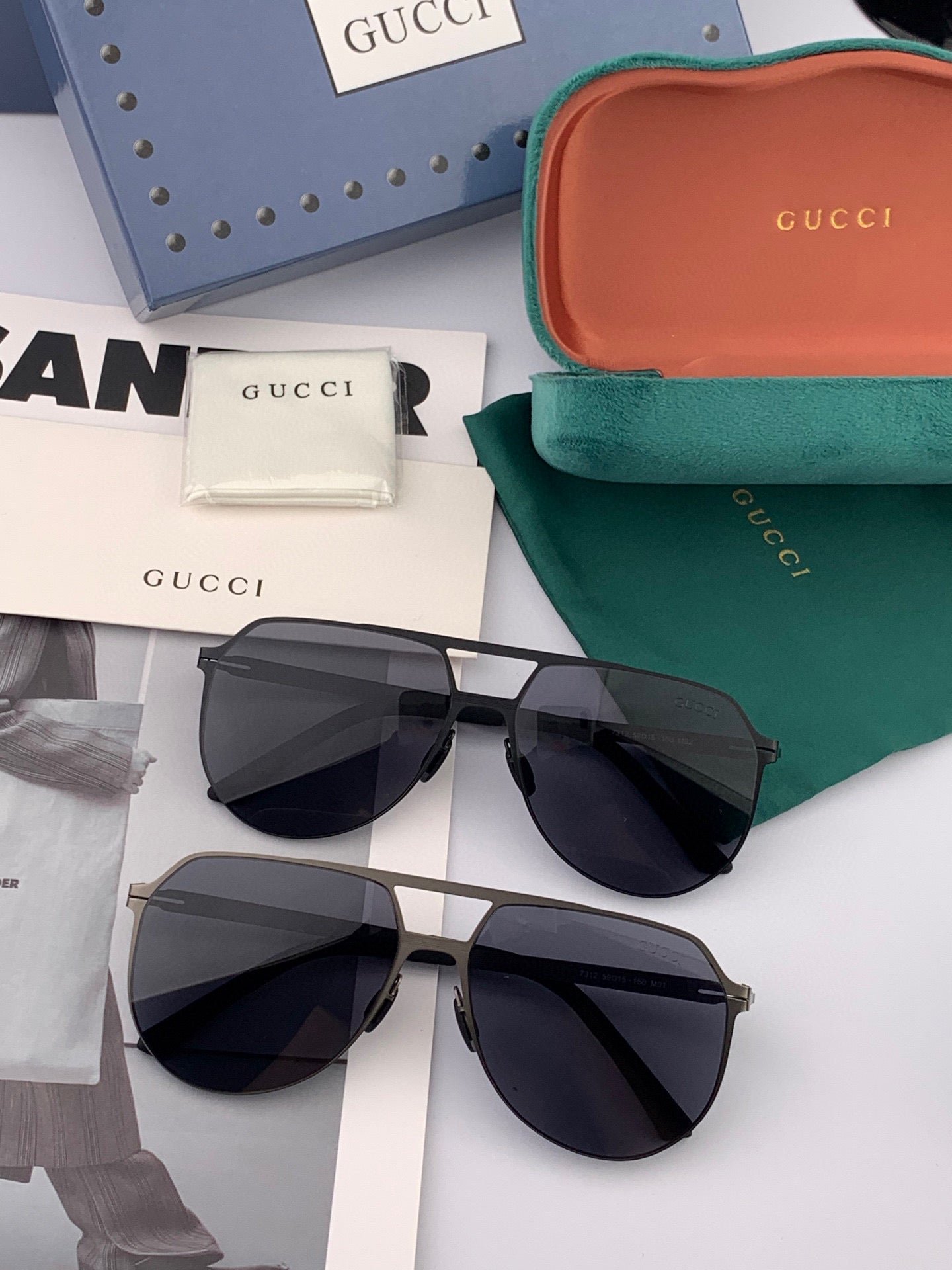 GUCCI Pilot Gradient Lens Shades - Image 5
